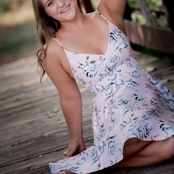 Pink Rose Dress - Picture 1 of 3